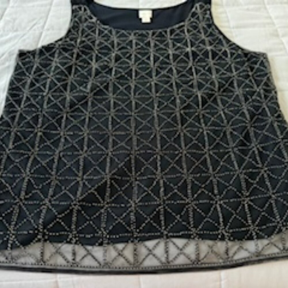 Women's embellished evening top.